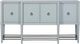 Bernards Citrus Heights Ocean Breakfront Sideboard-2