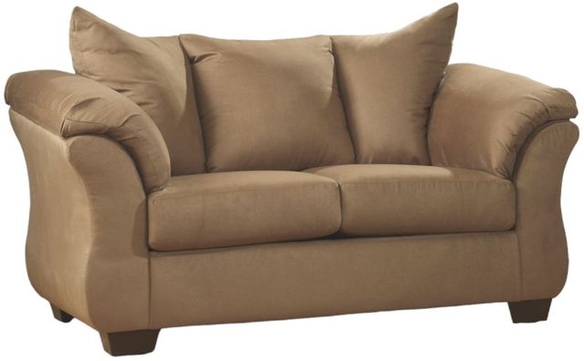 Signature Design by Ashley® Darcy Mocha Loveseat-0