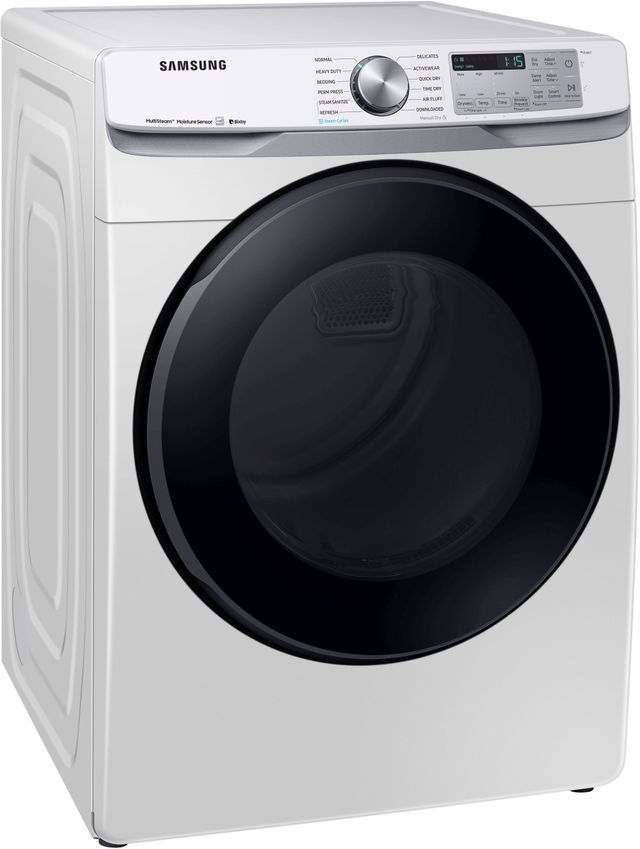 Samsung 7.5 Cu. Ft. White Front Load Electric Dryer-1