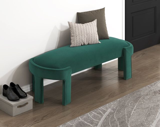 Homelegance® Flux Green Bench-1