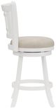 HH2 Home Fairfox White Swivel Counter Stool-2