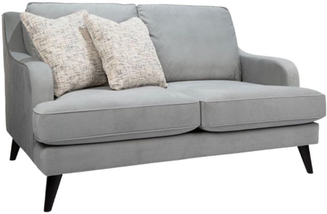 Decor-Rest® Furniture LTD Customizable 2508 Loveseat with Flared Leg-0