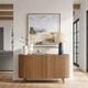 Uttermost® Reese Oak 2-Door Cabinet-1