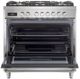 Verona® Ultima 36" Stainless Steel Pro Style Dual Fuel Range-3
