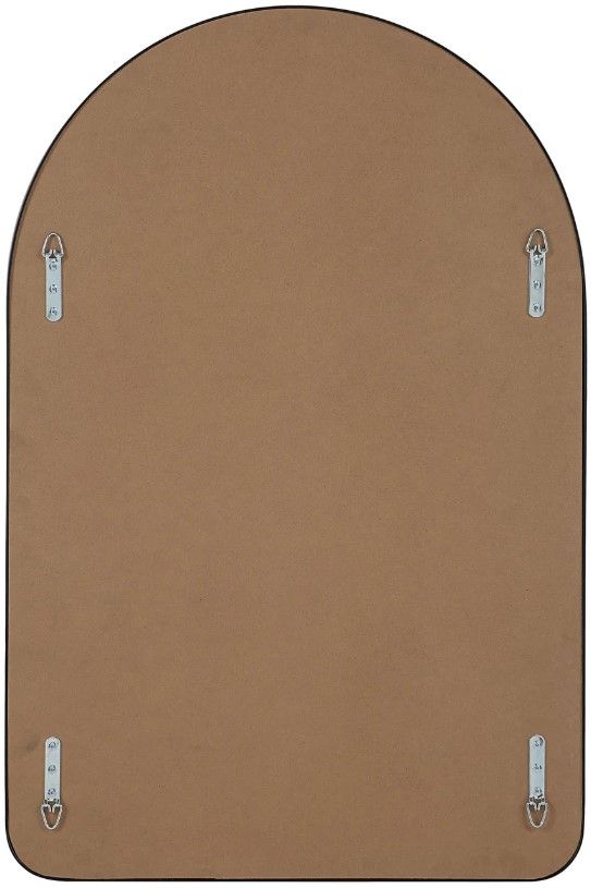 Renwil® Cascais Matte Black Accent Mirror-3