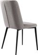 Armen Living Maine 2-Piece Gray Dining Chairs-2