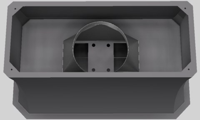 Vent-A-Hood® Designer Series 48" Gunsmoke Island Range Hood-2