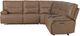 Parker House® Gladiator 6-Piece Genova Mocha Power Reclining L-Shape Sectional-4