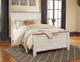 Signature Design by Ashley® Willowton 2-Piece Whitewash Queen Panel Bed Set-3