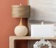 Crestview Collection Kenya Sandstone Tan Table Lamp-5