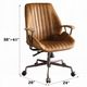 ACME Furniture Hamilton Coffee Leather Office Chair-2