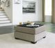 Signature Design by Ashley® Creswell Stone Ottoman with Storage-3