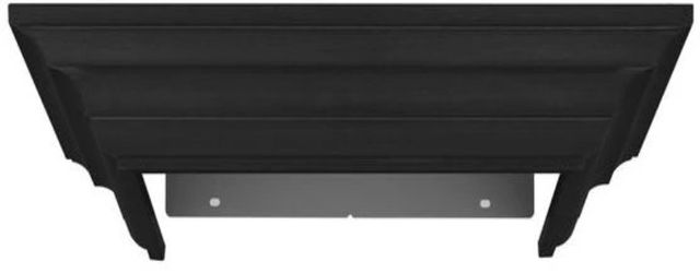 ZLINE Black Stainless Steel Range Hood Crown Molding-0