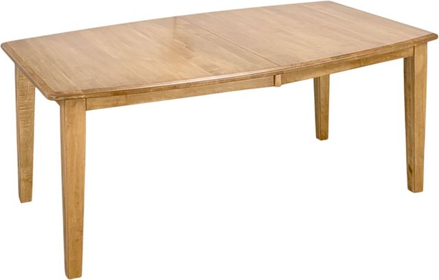 Archbold Furniture Customizable Traditional Maple 72" Boat Dining Table -0