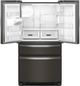 Whirlpool® 36" 24.5 Cu. Ft. Fingerprint Resistant Black Stainless Steel French Door Refrigerator-1
