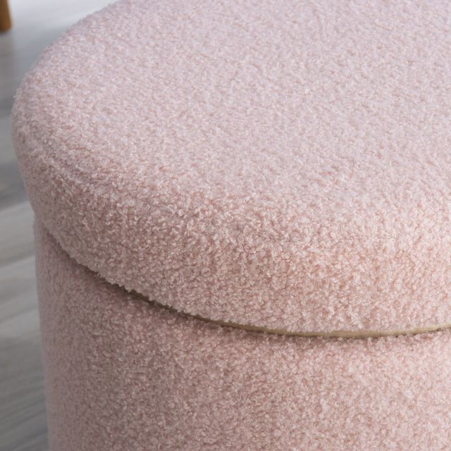 Linon Blanche Blush Storage Ottoman-3