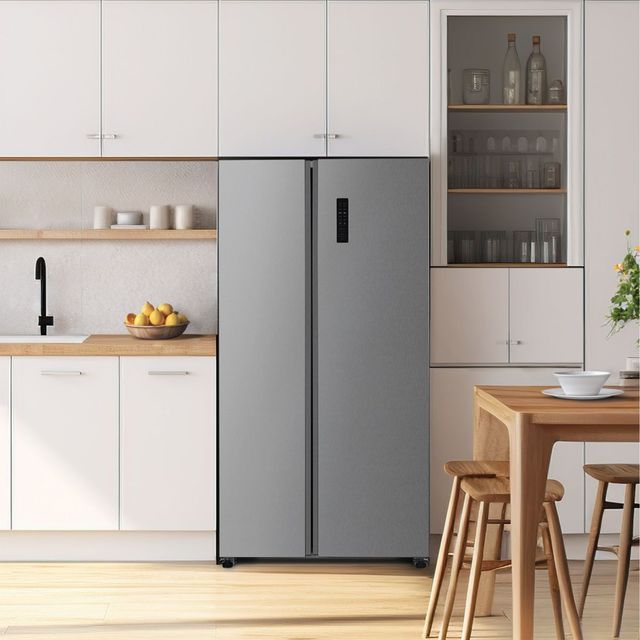 Element® 36" 18.8 Cu. Ft. Stainless Steel Counter Depth Side By Side Refrigerator -3