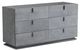 VIG Furniture Modrest Buckley Gray Crackle Dresser-0