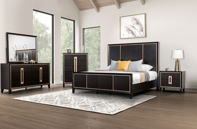 Furniture of America® Kenyada Espresso Nightstand-1