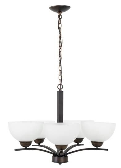 YHD Alta Peak Coffee 5-Light Chandelier-0