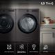 LG Black Steel Front Load Washer & Electric Dryer Laundry Pair-5