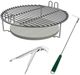 Big Green Egg® Medium Egg 15" Green Freestanding Charcoal Grill with Ultimate Kit-2