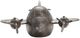 Crestview Collection Airplane Gray Statue-2
