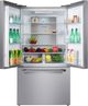 VEZENI 36 in. 20.3 Cu. Ft. Stainless Steel Counter Depth French Door Refrigerator-2