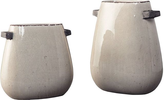 Signature Design by Ashley® Diah 2-Piece Tan Vase Set-0