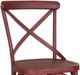 Liberty Vintage Red X Back Counter Chair - Set of 2-2