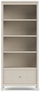 Riverside Furniture Maren White Sand Drawer Bookcase-1