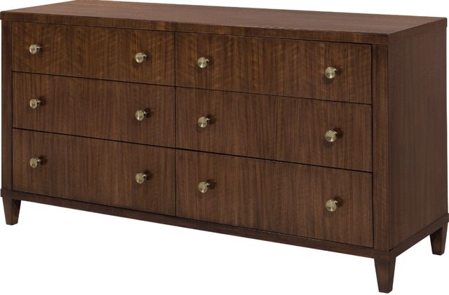 Hooker® Furniture Archives Classic Walnut 6-Drawer Dresser-2