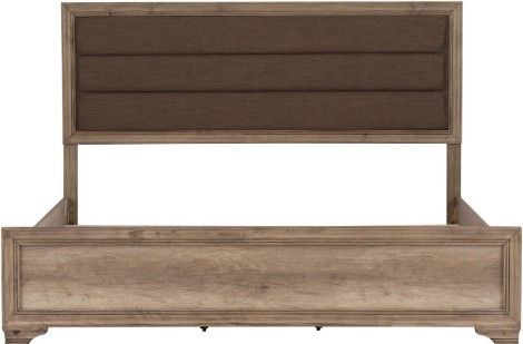 Liberty Furniture Sun Valley Sandstone Upholstered Queen Bed-1