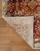 KAS Rugs Heritage Ivory/Rust Anna 5'x8' Area Rug-3