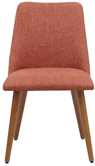 Olliix by Nadia Set of 2 Orange Dining Chair-1
