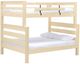 Crate Designs™ Furniture TimberFrame Unfinished Full XL/Queen Bunk Bed-0