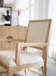 Hooker® Furniture Retreat Dune/Wiley Snow Dining Arm Chair-4