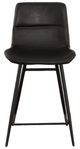 Fairfield® Nadia Black/Matte Black Counter Stool-1