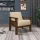 Mazin Furniture Helena Light Brown Upholstered Storage Accent Chair-4