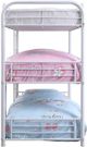 ACME Furniture Cairo White Triple Full Bunk Bed-1