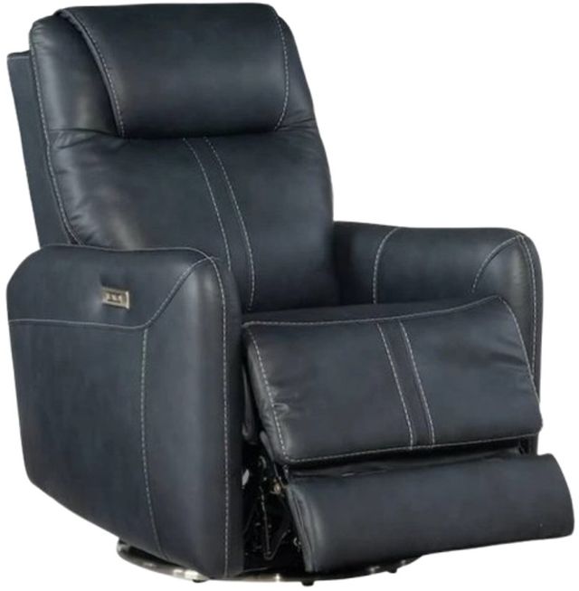 Hooker® Furniture RC Steffen Aline Sea Swivel Power Recliner with Power Headrest-1