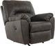 Signature Design by Ashley® Tambo Pewter Rocker Recliner-0