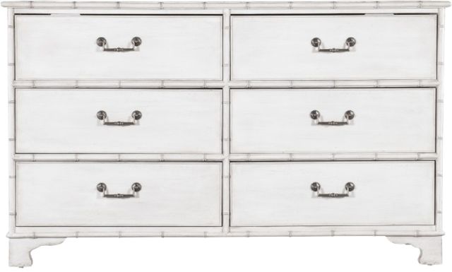 Hooker® Furniture Charleston White Heron 6-Drawer Chest -2