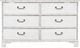 Hooker® Furniture Charleston White Heron 6-Drawer Chest -2