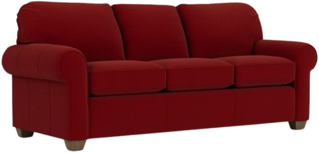 Flexsteel® Customizable Thornton Leather Queen Sleeper Sofa-0