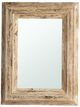 A & B Home Southern Living Antique White Mirror -1