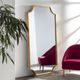 Surya Joslyn Gold Floor Mirror-5