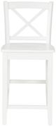 Linon Torino White X-Back Counter Stool-3