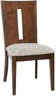 Jofran Inc. Urban Icon Gray/Merlot Slotback Side Chair-0