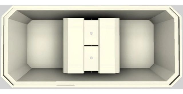 Vent-A-Hood® Designer Series 66" Biscuit Island Range Hood-3